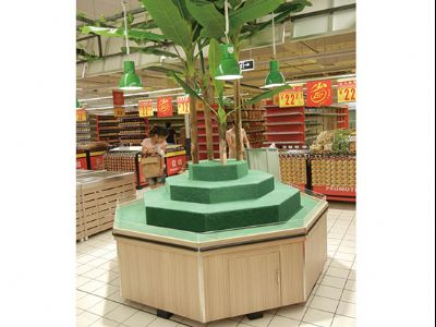 點擊查看詳細信息<br>標題：香蕉展架-36  三聚氰胺板 閱讀次數：1189