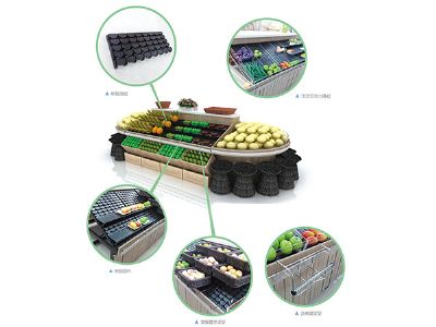 點擊查看詳細信息<br>標題：果蔬架-98 鐵木結合 閱讀次數：1261