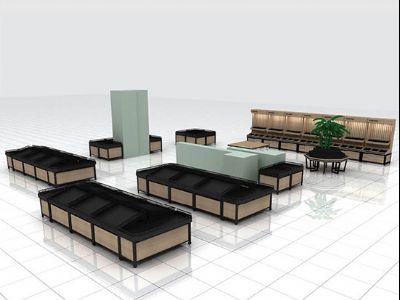 點擊查看詳細信息<br>標題：果蔬架-32  鐵木結合 閱讀次數：1221