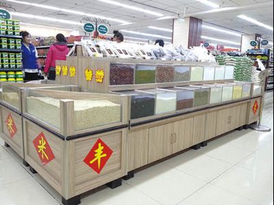 點擊查看詳細信息<br>標題：糧油展架-10 三聚氰胺板 閱讀次數：1331