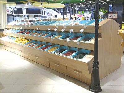 點擊查看詳細信息<br>標題：糧油展架-03 三聚氰胺板 閱讀次數：1356